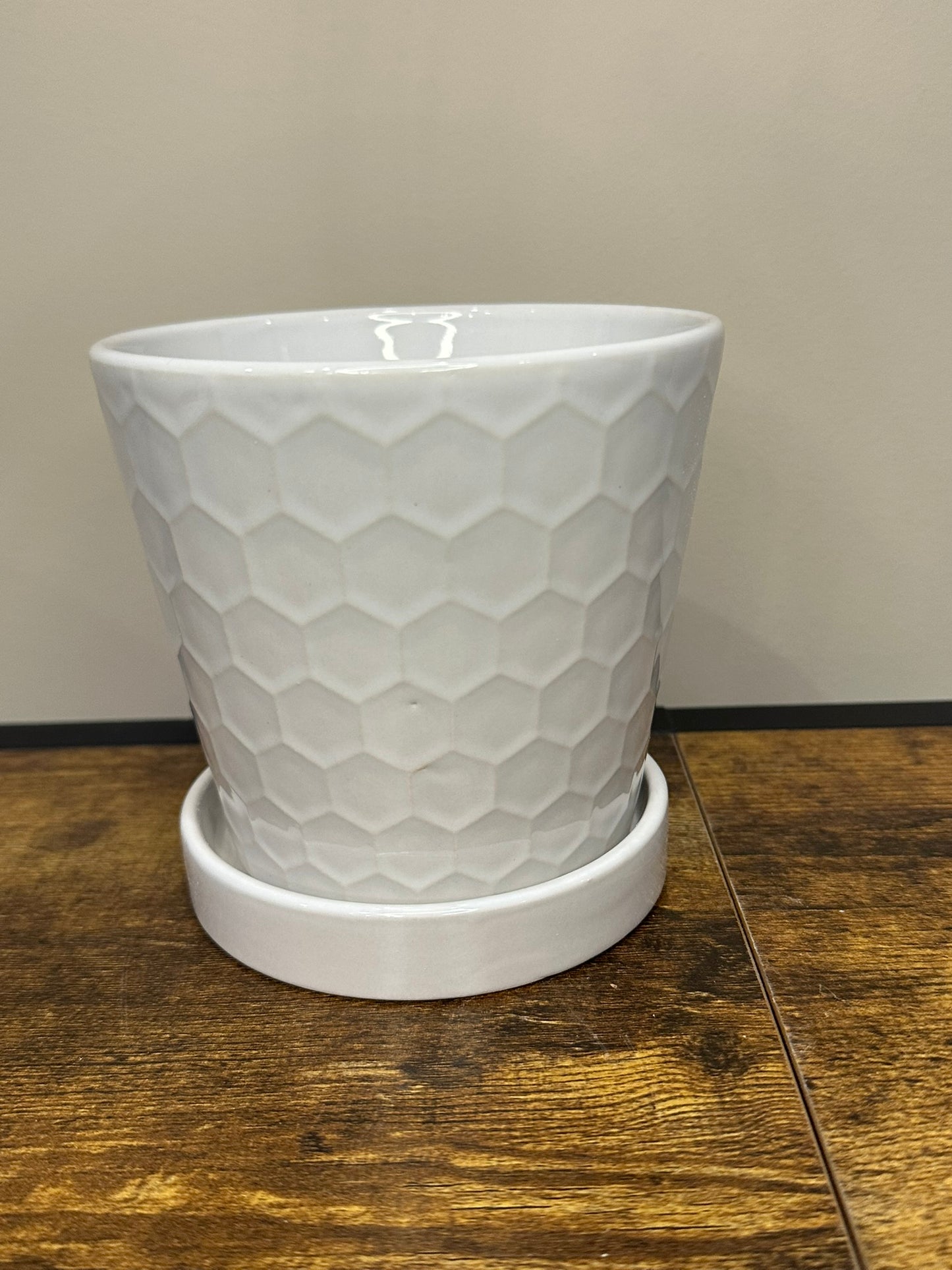 White pots - 4.5 Inch