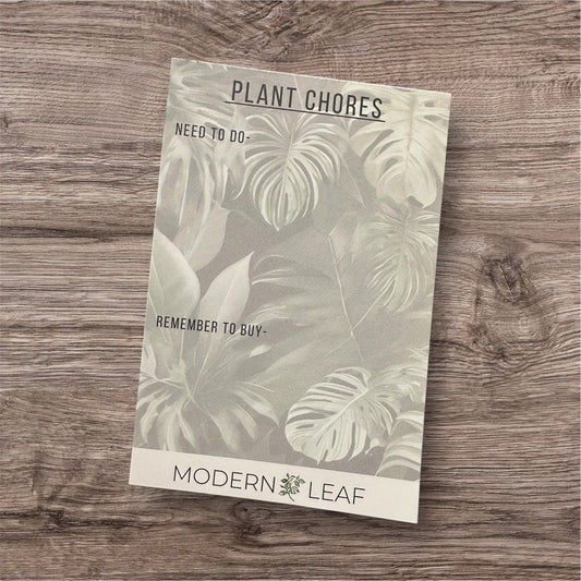 Plant Chores Notepad